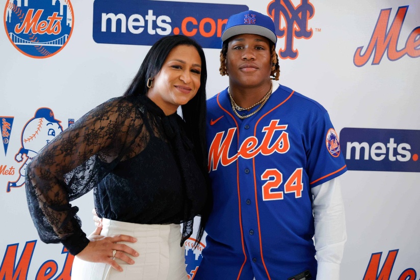 Vladi Miguel, el tercer hijo de Vladimir Guerrero fue frmado por los Mets de Nueva York