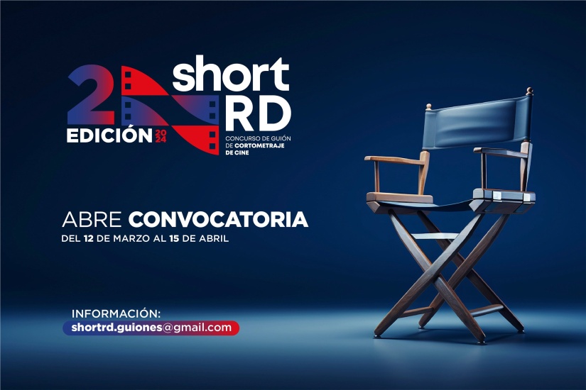 Anuncian 2da. convocatoria concurso de guiones de cortometrajes ‘Short-RD’ 2024