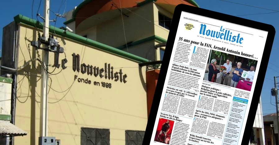 Desconocidos asaltan y saquean oficinas principales de diario Le Nouvelliste  