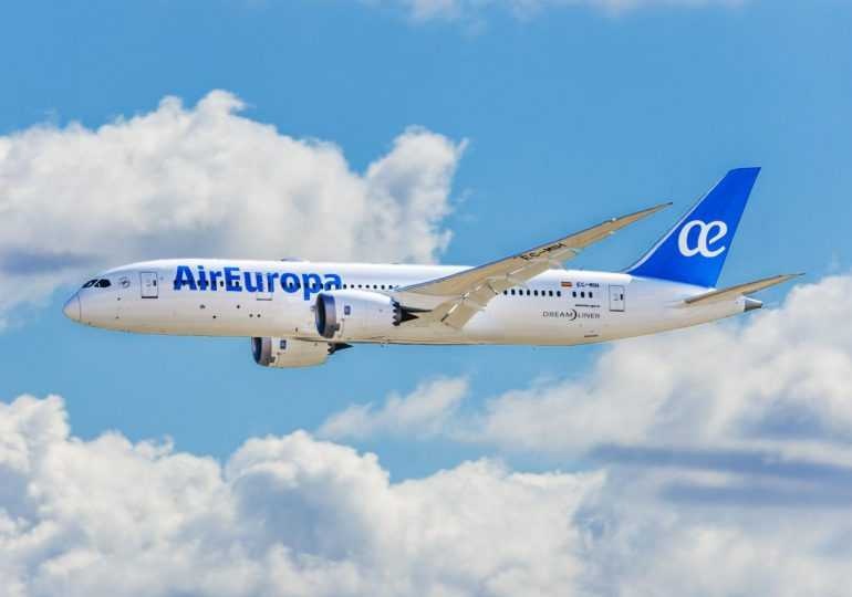 Air Europa elogia crecimiento turismo de RD; anuncia vuelo inaugural a ruta Madrid-Santiago