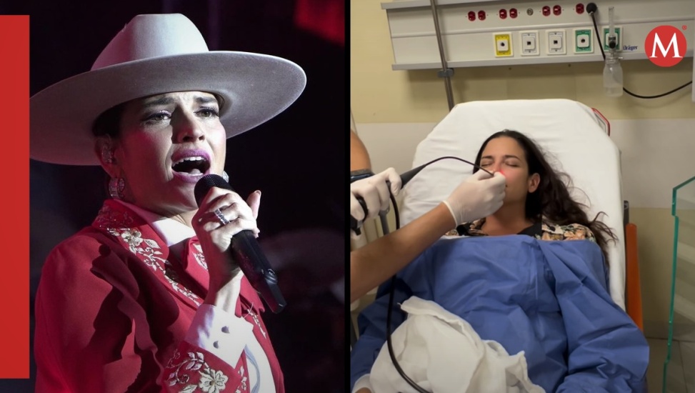 Natalia Jiménez es hospitalizada tras concierto en México