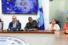 Abinader convoca reunión con organismos de socorro por posible paso del ...