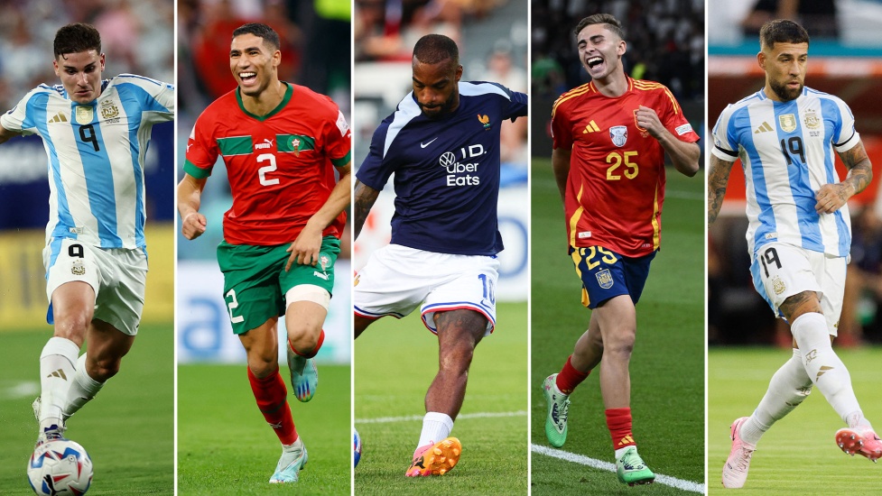Las 14 estrellas del fútbol masculino que estarán presentes en el primer día de los Juegos Olímpicos de París 2024