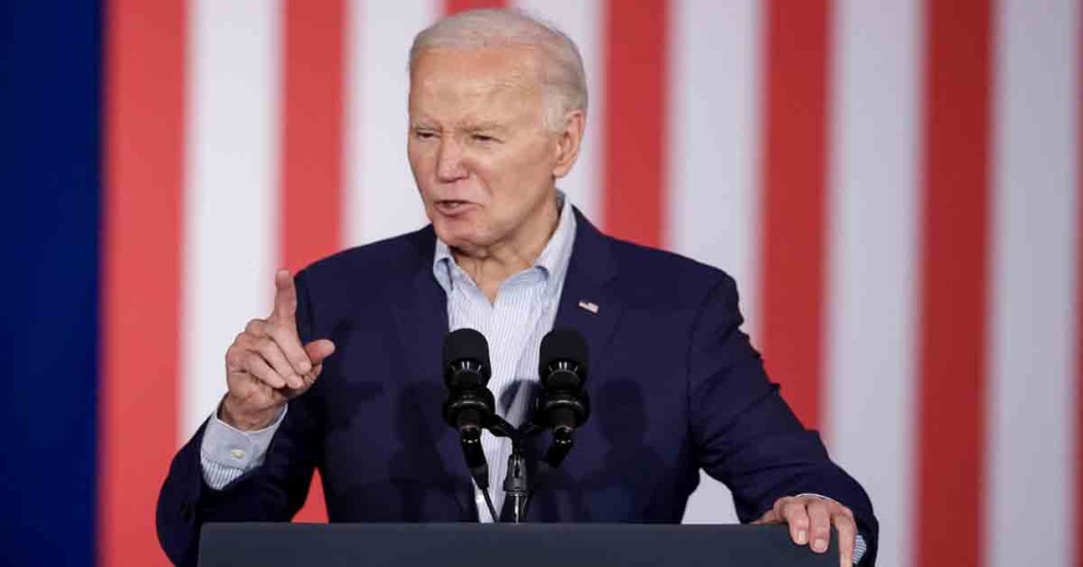 La promesa de Biden, dice que solo abandonará la contienda electoral si "el Todopoderoso" baja y se lo pide