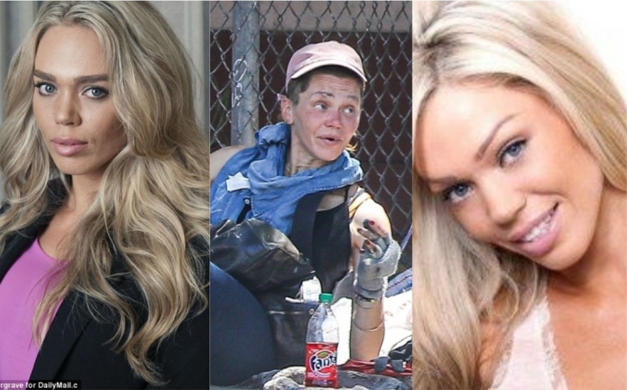 Ex modelo y ex esposa del actor Jeremy Jackson, de Guardianes de la Bahía, en condiciones deplorables