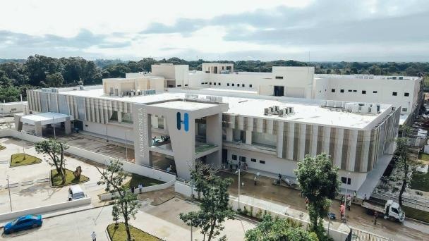 Abinader supervisa avances de la construcción del nuevo Hospital Regional San Vicente de Paúl, en San Francisco de Macorís
