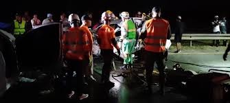 Un trágico accidente se produjo esta madrugada en la Autovía del Este, con un saldo de tres muertos