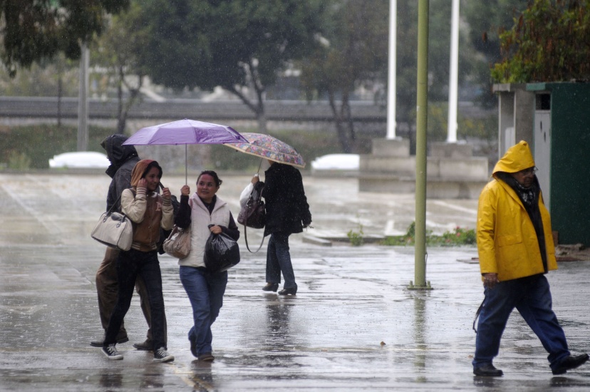 Las condiciones del tiempo para este inicio de semana son de lluvias débiles