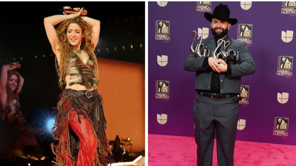 Shakira con seis y Carin León, con cinco, los grandes ganadores del Premio Lo Nuestro