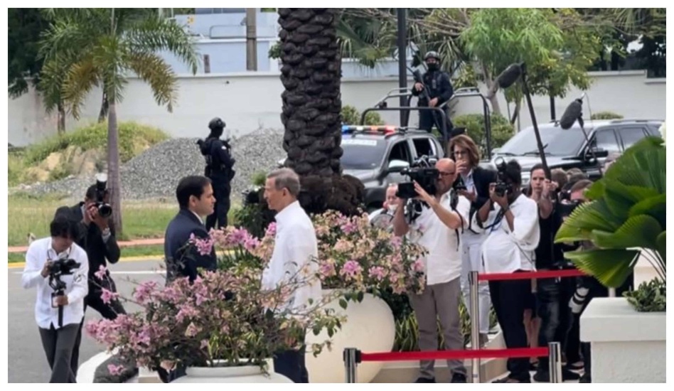 Marco Rubio sostendrá un encuentro hoy con Abinader en Palacio Nacional; abordarán varios temas