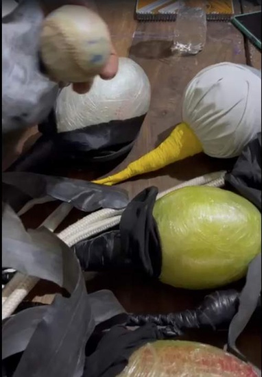 Policía Nacional realiza operativo en el Carnaval de Constanza e incauta vejigas con piedras y otros objetos