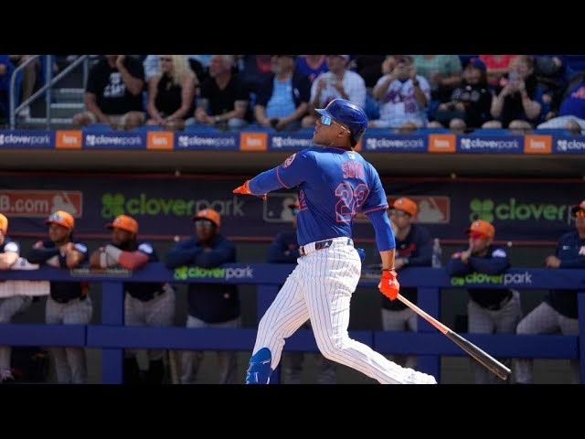 Juan Soto prende en los entrenamientos, dispara su 4to jonrón; el Oso Ozuna también la bota: Kansas y Nacionales ganan, resúmen