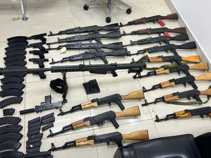 Dirección de Aduanas detecta cargamento de cápsulas de distintos calibres, cargadores, y una caja de pistolas, con destino Haiti