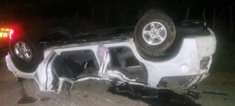 Se volca yipeta repleta de haitianos, dos resultaron muertos y más de 10 heridos en Monte Cristi