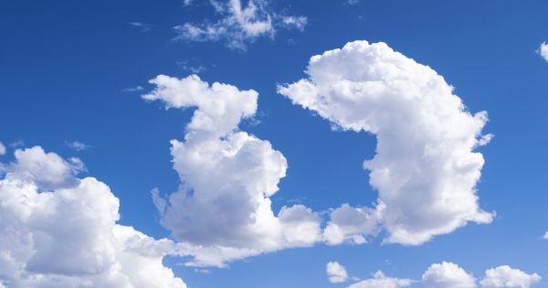 Para este lunes prevalecerá un cielo con nubes dispersas y soleado en la mayoría de las provincias