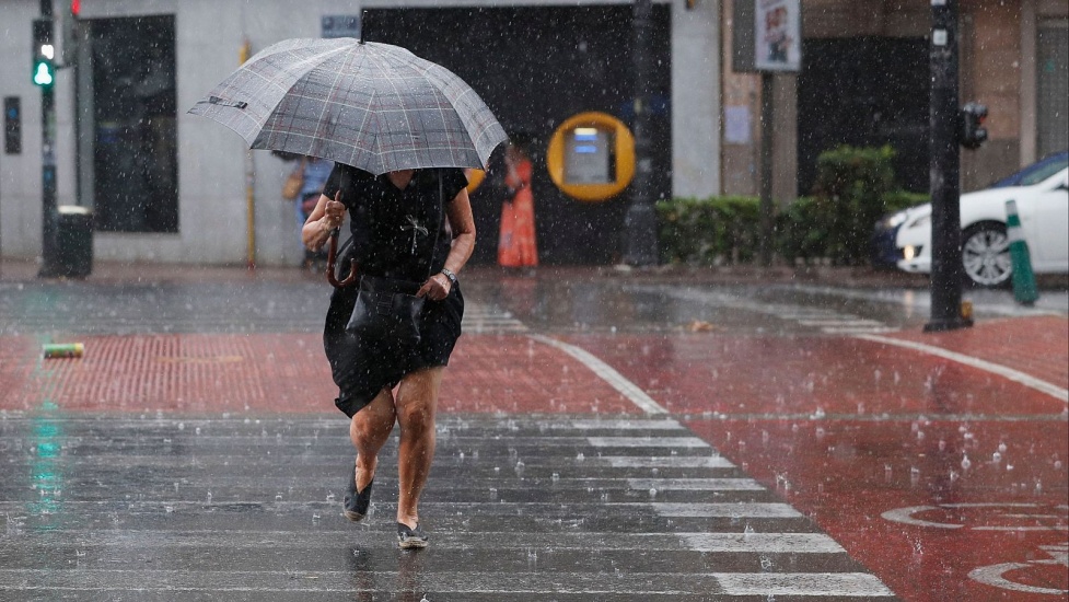Meteorología prevé para este miércoles, lluvias débiles y dispersas en el GSD por el sistema sistema frontal 