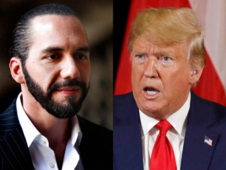 Trump recibió a Bukele en la Casa Blanca y le agradeció por aceptar la expulsión de migrantes acusados de terrorismo