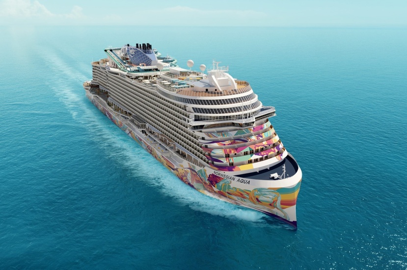 Crucero Norwegian Aqua, de la empresa Norwegian Cruise Line tocará aguas dominicanas por primera vez