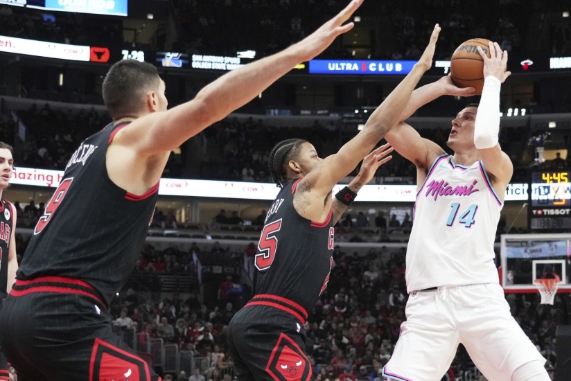 Miami Heat vence Bulls de Chicago y avanza en el  Play-In; 