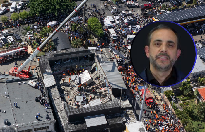 Antonio Espaillat se pone a disposición del Ministerio  Publico por colapso en Jet Set