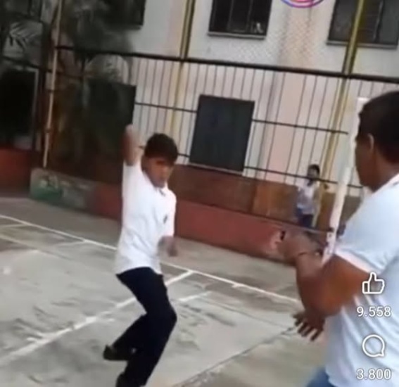 Estudiante adolescente de 5to grado ataca con un cuchillo a su profesor de Educación Física porque lo regaño 