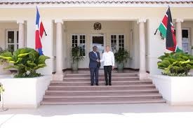 Canciller dominicano, Roberto Álvarez, se reúne el Primer Secretario del Gabinete de Kenia