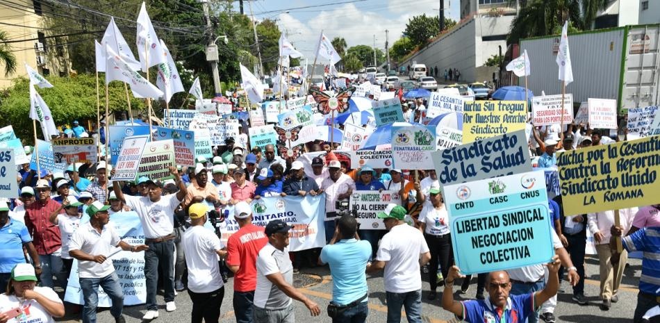 Sindicalistas dicen es necesario y urgente la modificación profunda de la ley 87-01 que crea el Sistema Dominicano de Seguridad Social.