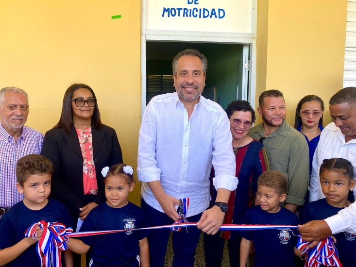 INEFI, inauguró cuarta aula de psicomotricidad en el Centro Educativo Susana Josefina Quezada, en Jarabacoa,