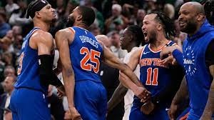Knicks de Nueva York buscan eliminar hoy a los Celtics de Boston;  equipos que lideran 3-1 en los playoffs de la NBA han ganado el 95,6% de las veces
