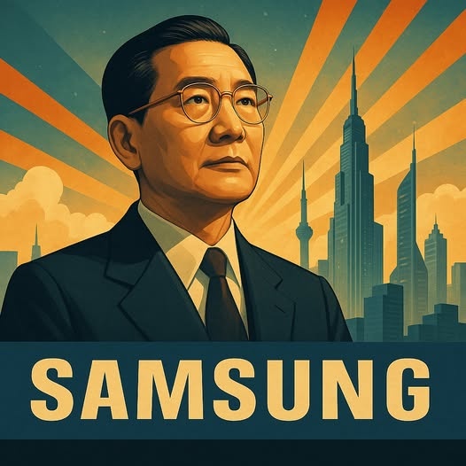 "Samsung no nació con chips ni pantallas… nació con un sueño más grande que cualquier crisis."