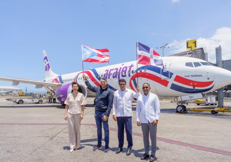Desde hoy la aerolínea dominicana Arajet, inicia su nueva ruta que conecta a Santo Domingo con San Juan en Puerto Rico.