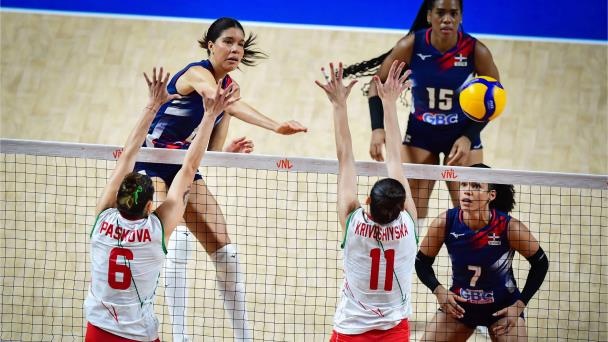 Sexteto de Bulgaria vence a las Reinas del Caribe de República Dominicana 