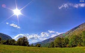 Meteorología vaticina día soleado y algunos chubascos para este domingo