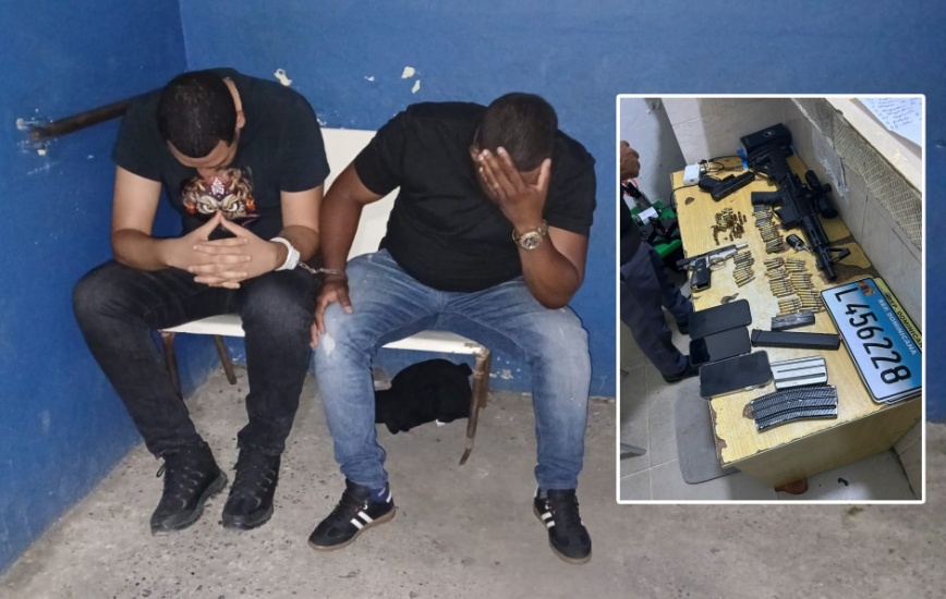 Detienen dos Policías implicados en un atraco a mano armada a otro miembro de la institución en Boca Chica