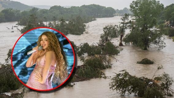Shakira se solidariza con víctimas de inundaciones en Texas, donará parte de los ingresos de su show