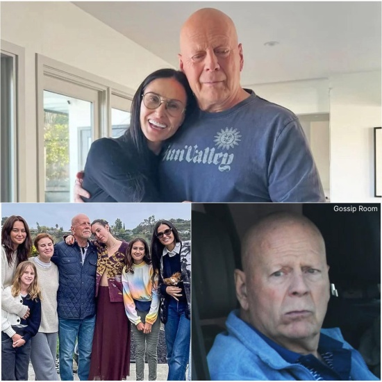  Bruce Willis pasará los últimos años de su vida en un asilo