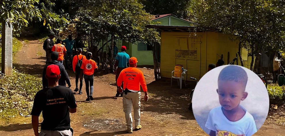 Hallan el cuerpo sin vida de Isaías Duvelson, con apenas 2 añitos, había desaparecido en el Seibo.