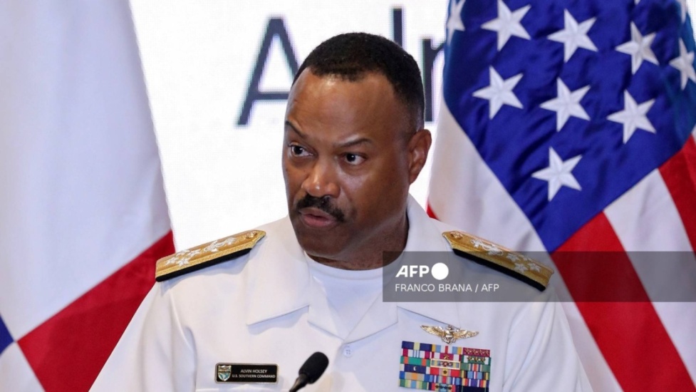 Almirante Alvin Holsey, jefe del Comando Sur de los Estados Unidos, llega hoy a la República Dominicana en visita de dos días 