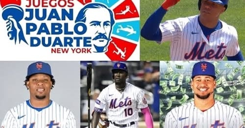 Peloteros dominicanos Grandes Ligas felicitan celebración en NYC «Juegos Juan Pablo Duarte»