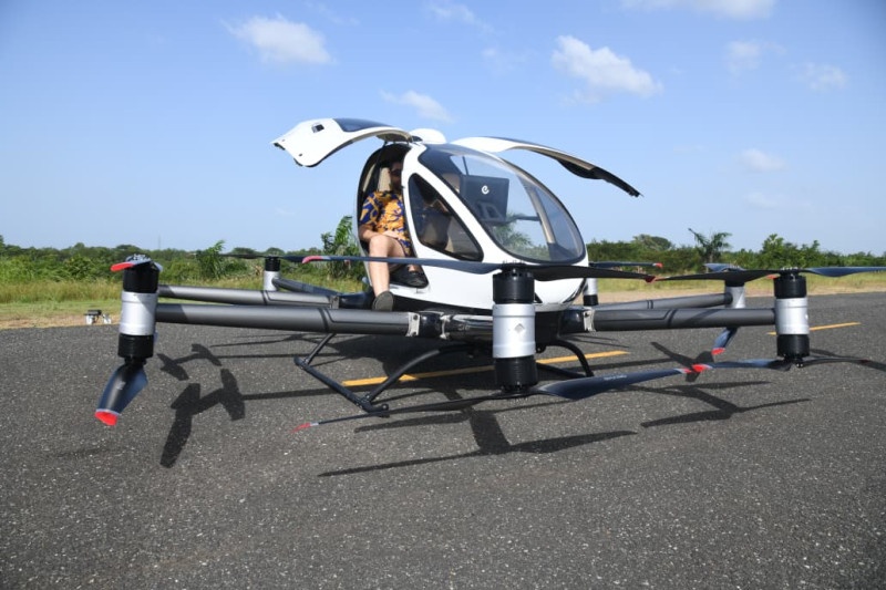 Taxi volador sin piloto, innovadora iniciativa en RD para impulsar turismo