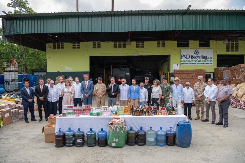 Dominicana se consolida como referente regional en la lucha contra el comercio ilícito, de acuerdo con reporte de TRACIT