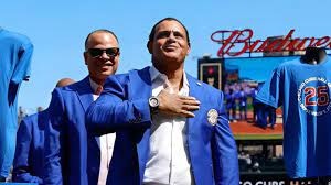 Sammy Sosa fue inducido al Salón de la Fama de los Cachorros de Chicago