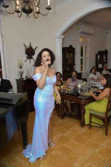 Restaurante La Isabela Colonial acoge el recital ‘Voces del Mundo y Sabores de Italia’ junto a la soprano Stephany Ortega
