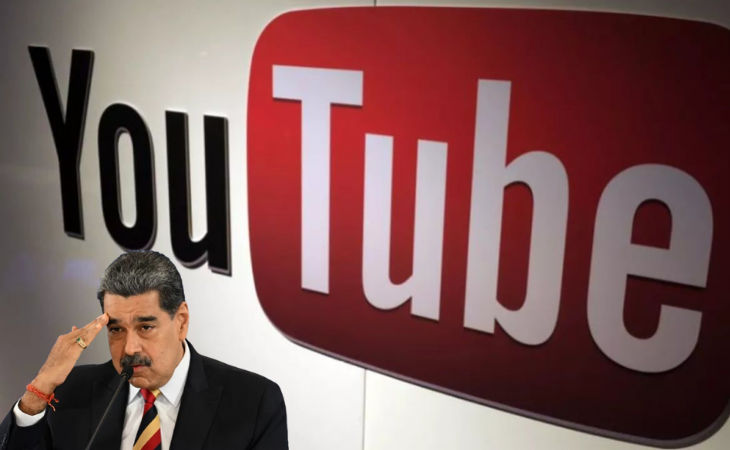 YouTube sacó del aire el canal del presidente de Venezuela, Nicolás Maduro