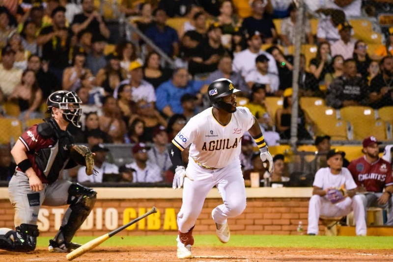 Águilas vencen Toros en el único juego de ayer ; partidos Gigantes y Licey, Leones y Estrellas  suspendido por las lluvias, resúmen 