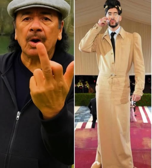 Carlos Santana golpea presentación de Bad Bunny el medio tiempo del Super Bowl