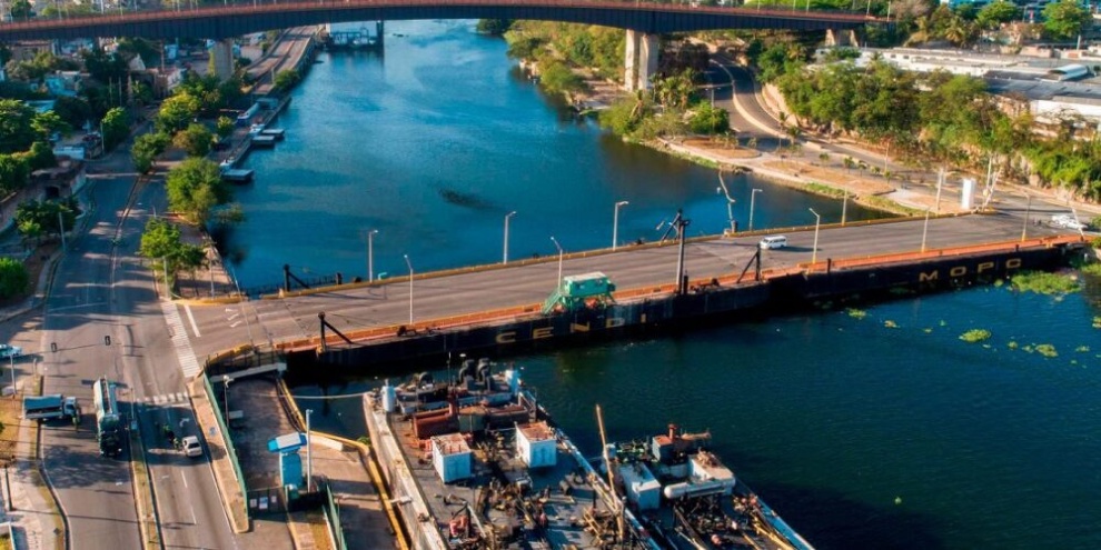 Ministerio de Obras Públicas informa cierre durante dos horas del puente flotante este sábado