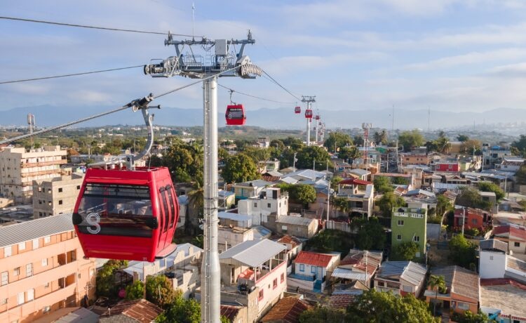 Teleférico de Santo Domingo fuera de servicio por avería ténicas este jueves
