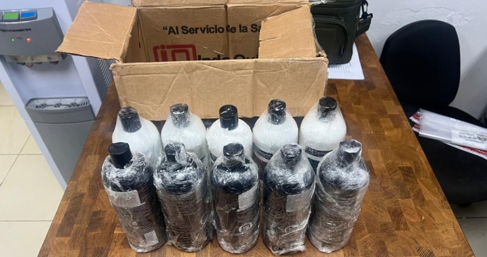 DNCD y el Ministerio Público incautan varios envíos de cocaína líquida, disfrazados como productos de belleza