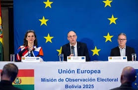 La Unión Europea envió 120 observadores para supervisar el inédito balotaje de este domingo en Bolivia